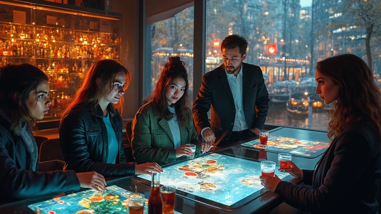 Interactieve ervaringen aan de bar