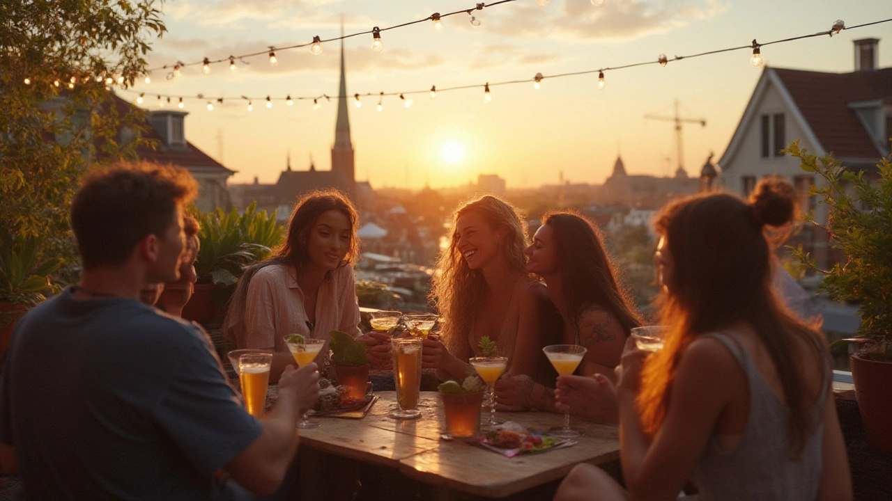 Rooftop Bars in Amsterdam: Jouw Gids Voor de Beste Uitzichten en Relaxte Middagen