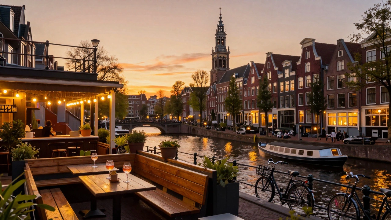 Rooftop Bars in Amsterdam: Sky-High Drinks with Canals Below