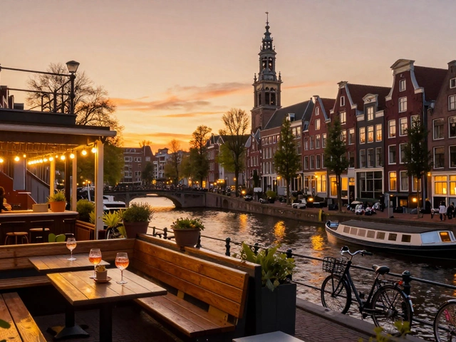 Rooftop Bars in Amsterdam: Sky-High Drinks with Canals Below